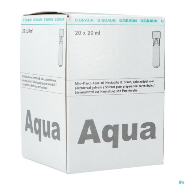 Mini Plasco Aqua Pro Inj Amp20x20ml