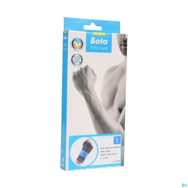 Bota Ortho Serre Poignet Main 501 Noir N1