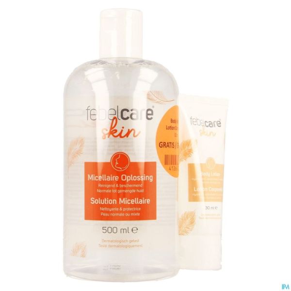 Febelcare Skincare Sols Micel.500ml+lot Corp 30ml