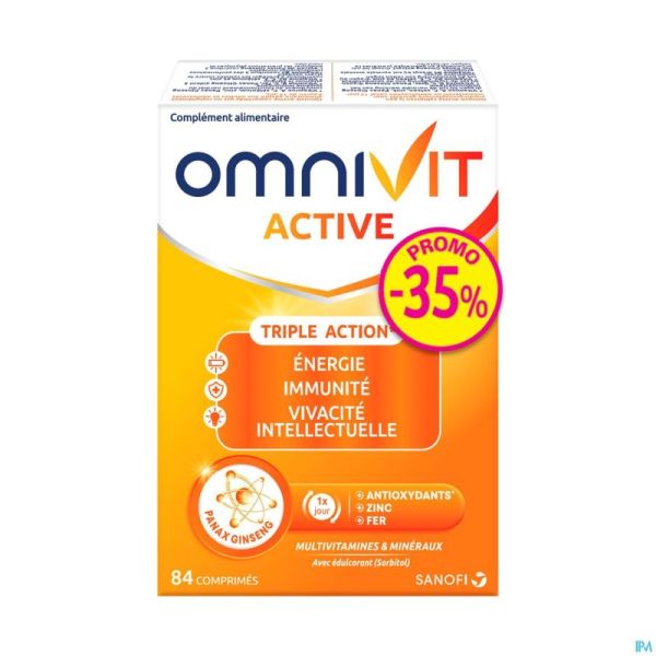Omnivit Active 40Mg             Comp 84 Promo -35%