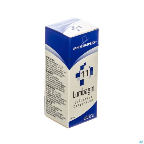 Vanocomplex N11 Lumbagin Gutt 50ml Unda