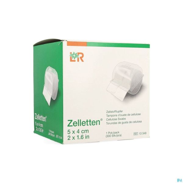 Zelletten Tampons 5x4cm 300+dispens 13349