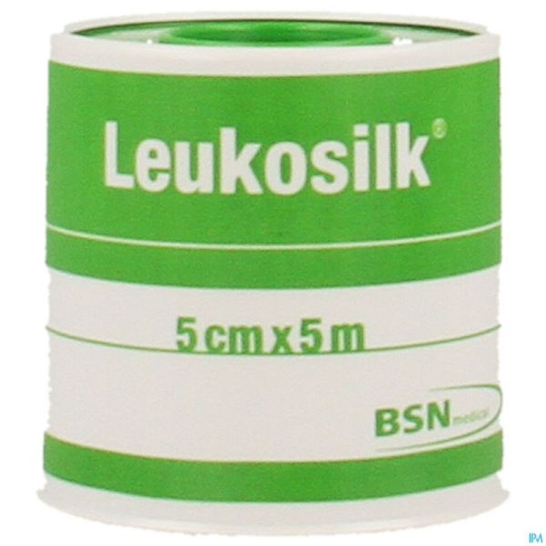 Leukosilk Fourreau Sparadrap 5,00cmx5m 1 0102400