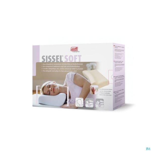 Sissel Soft M Oreiller Visco-elast Medium+taie