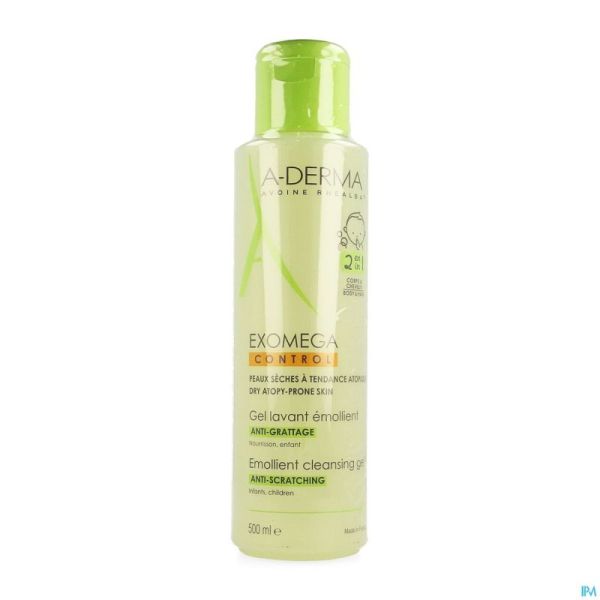 Aderma Exomega Control Gel Lavant 2en1 500ml