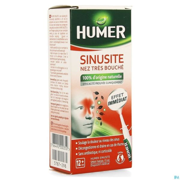 Humer Sinusite Spray Nasal 15ml
