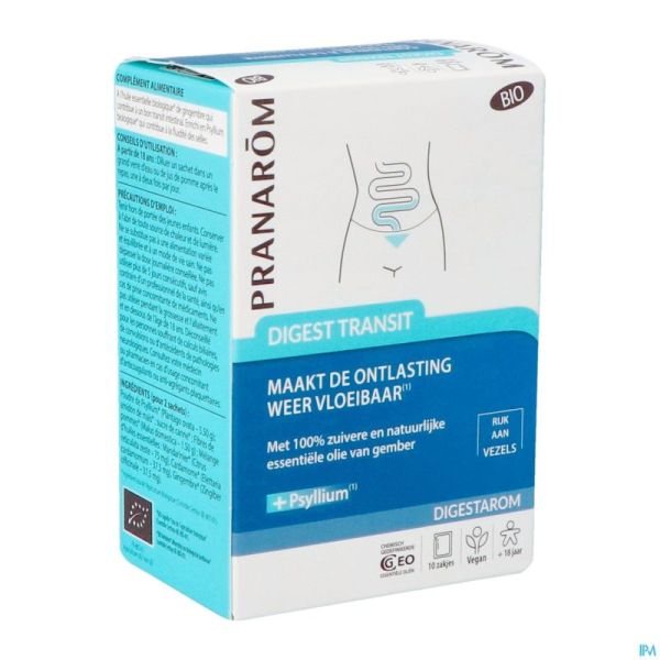 Pranarom Digestarom Digest Transit Sach 10x6g