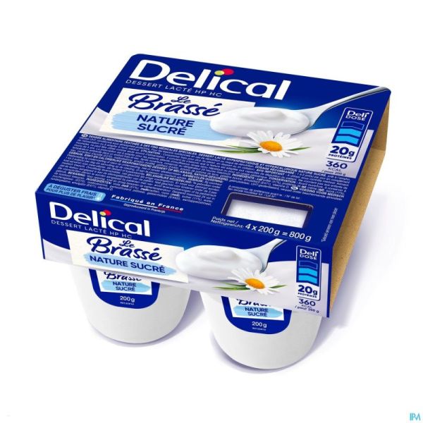Delical Le Brasse Nature 4x200g