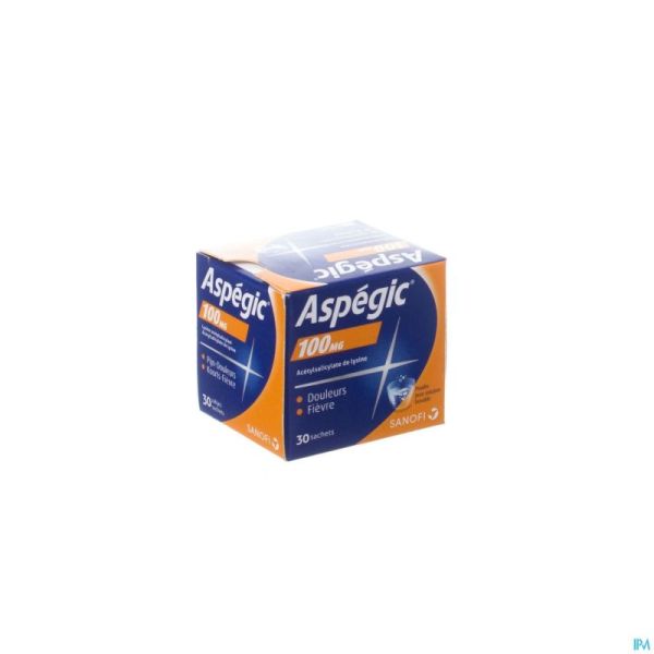 Aspegic 100 Pulv 30x 100mg