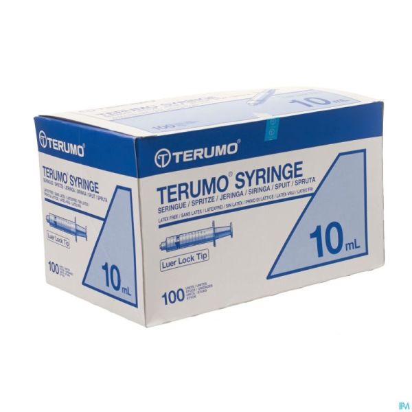 Terumo Seringue Luer Lock 10ml 100