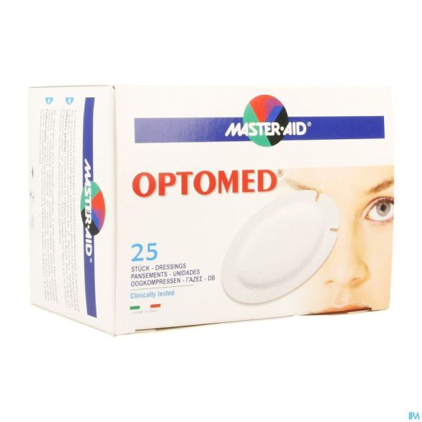 Optomed Cp Oculaire Adh S/latex 96x66mm 25 70119