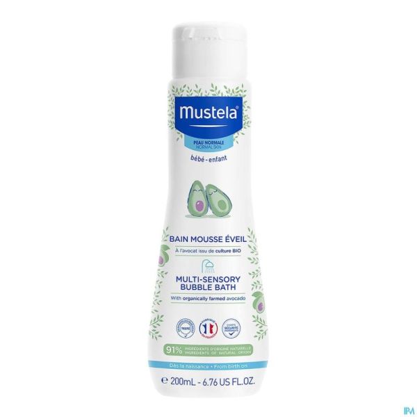 Mustela Pn Bain Mousse Eveil Nf 200ml