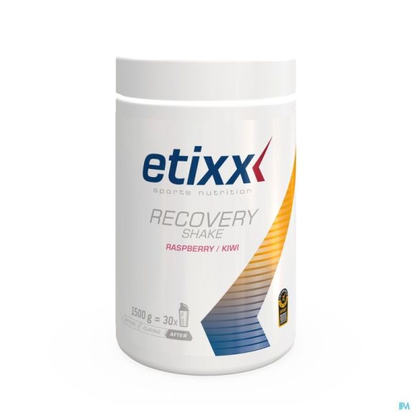 Etixx Recovery Shake Rasp/kiwi 1500g