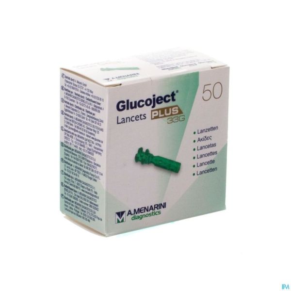 Glucoject Lancets Plus 33g 50 44118