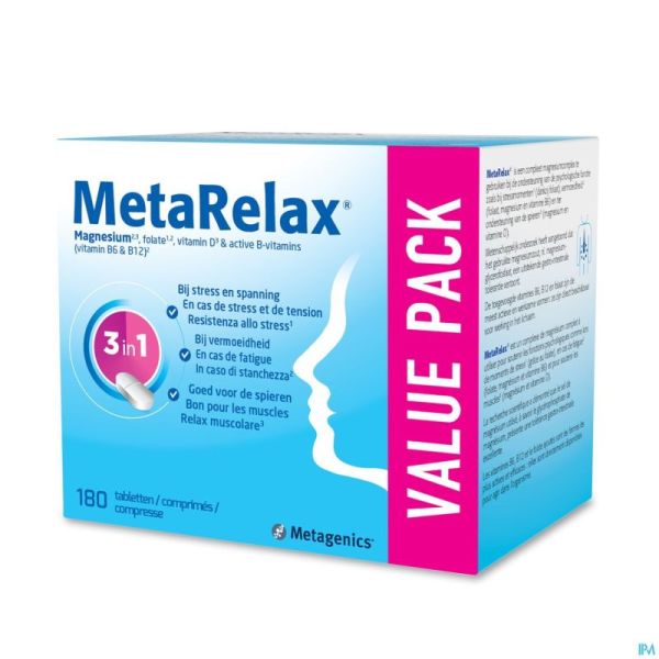 Metarelax Comp 180 22431 Metagenics