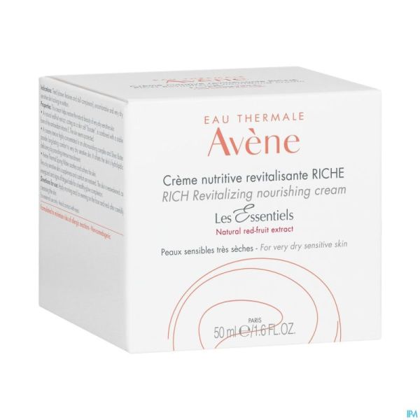 Avene Essentiels Cr Nutr. Revital. Riche 50ml