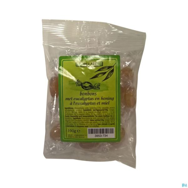 Melapi Bonbons Eucalyptus Miel 100g Revogan