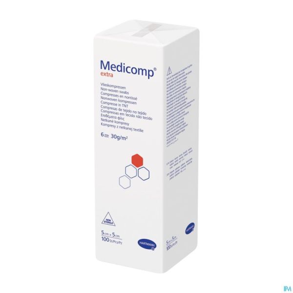 Medicomp 5x5cm 6pl. Nst. 100 P/s