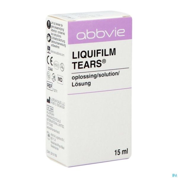 Liquifilm Tears Solution Sterile Nf 15ml