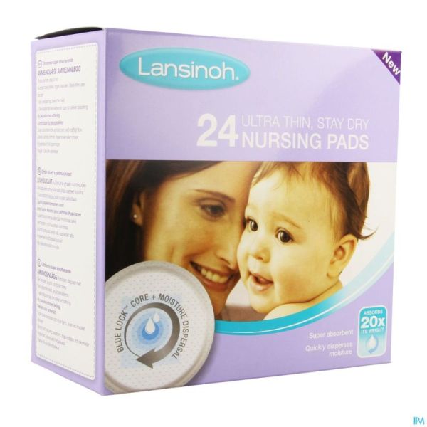 Lansinoh Coussinets Allaitement Jetables 24