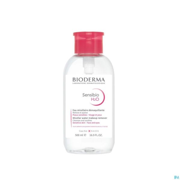 Bioderma Sensibio H2o Sol Micel. Pompe Inver.500ml