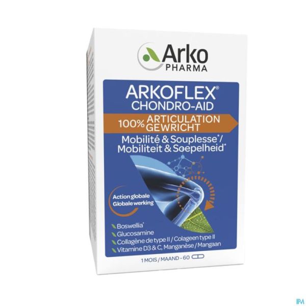 Arkoflex Chondro-aid 100% Articulations Caps 60