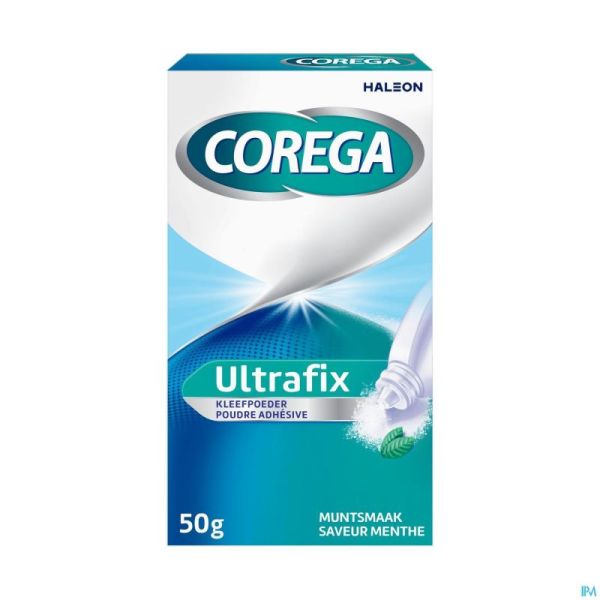 Corega Ultrafix Pdr Adhesive 50g Nf