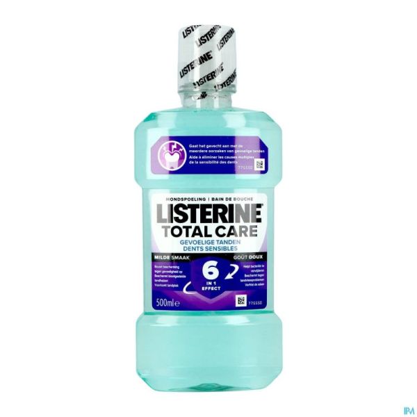 Listerine Total Care Dents Sensibles 500ml Nf