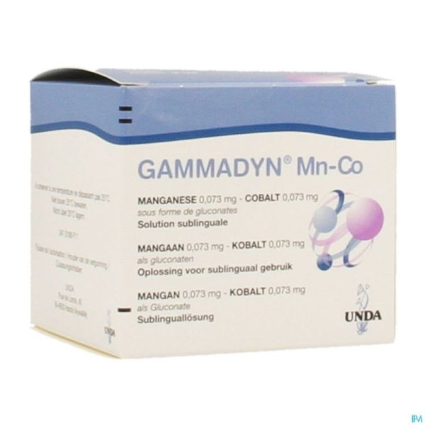 Gammadyn Amp 30 X 2ml Mn-co Unda