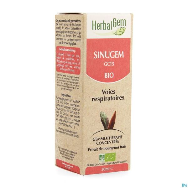 Herbalgem Sinugem Complex Voies Respir. Gutt 50ml