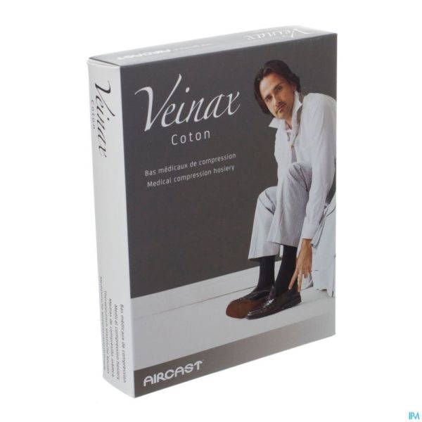 Veinax Chausset.homme Coton 2 Long Bl.marine 2