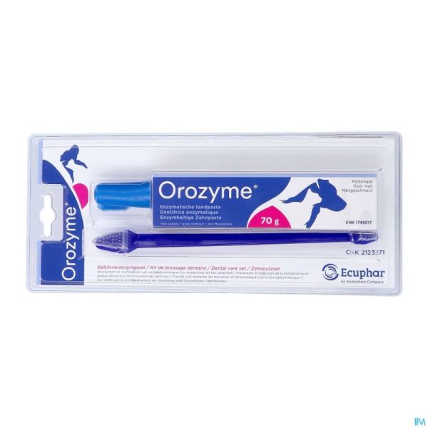 Orozyme Kit De Brossage Dentaire Chien