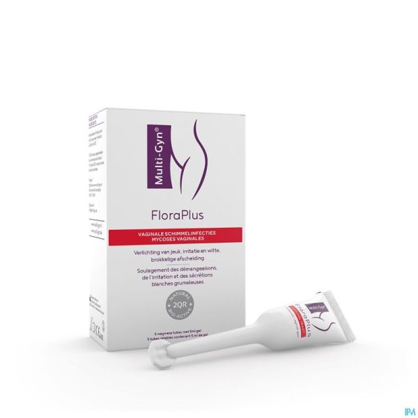 Multi-gyn Flora Plus Gel 5 X 5ml