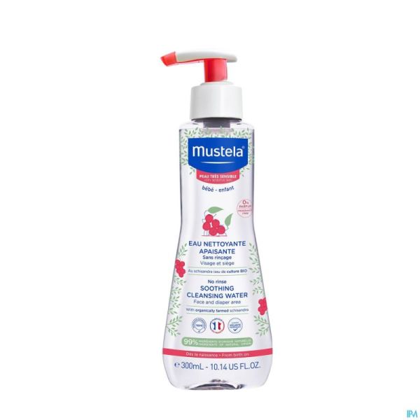 Mustela Pts Eau Nettoyante S/rincage Apais. 300ml