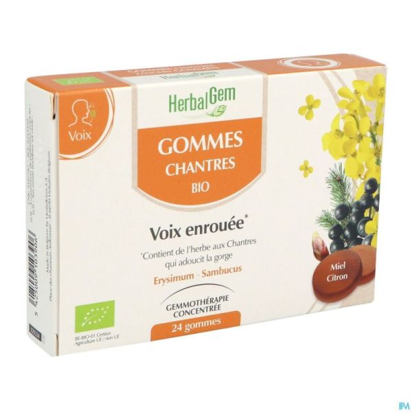 Herbalgem Chantre Bio Gommes 24