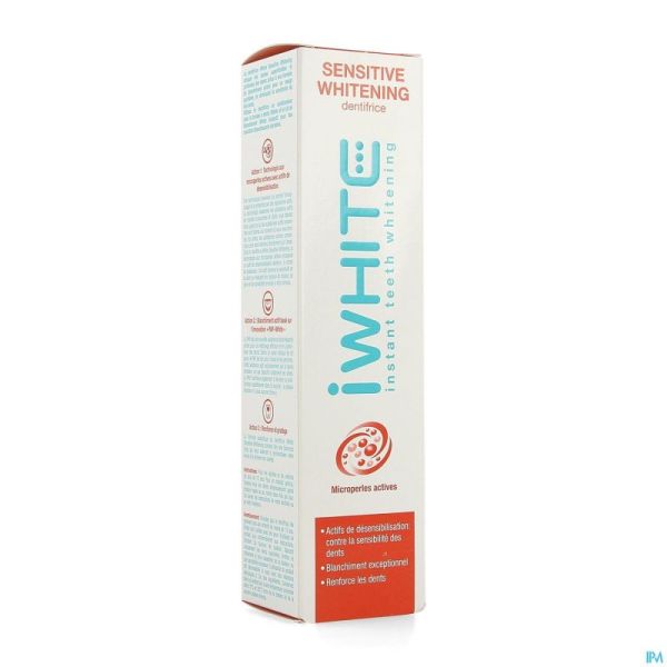 Iwhite Dentifrice Sensitive Whitening Tube 75ml