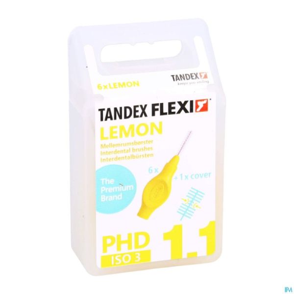 Flexi Yellow Brossette Fine Interdentaire 6