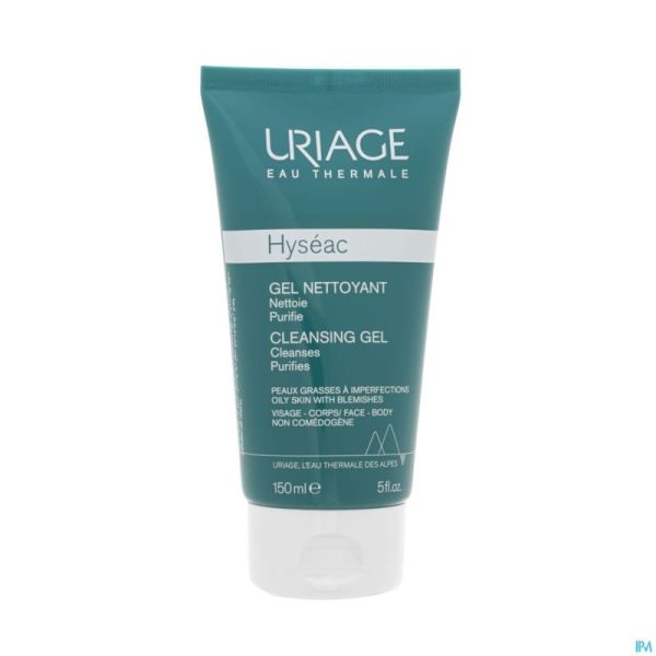 Uriage Hyseac Gel Nettoyant Doux Tube 150ml