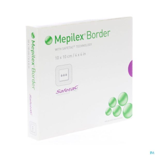 Mepilex Border Sil Adh Ster Nf 10,0x10,0 5 295300