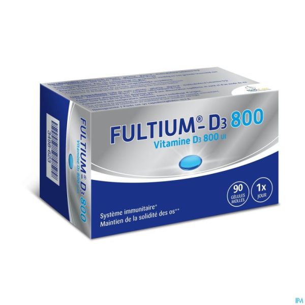 Fultium D3 800 Caps Molles  90