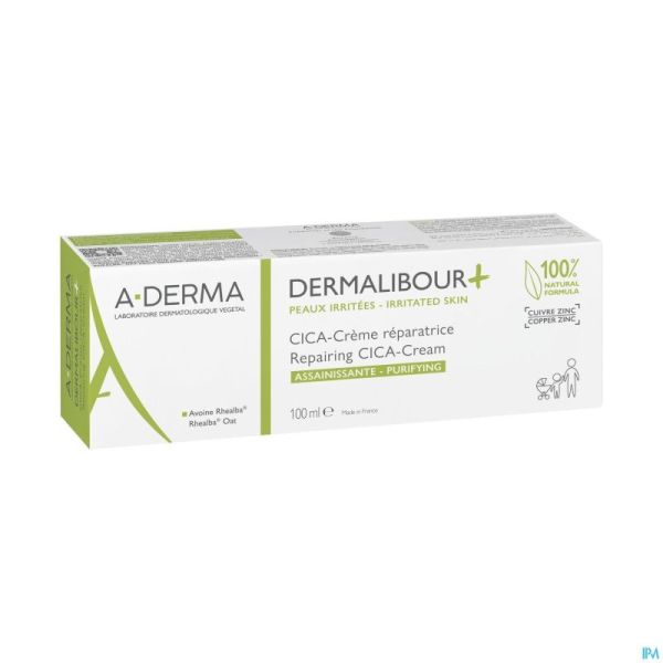 Aderma Dermalibour+ Cica Creme Reparatrice 100ml