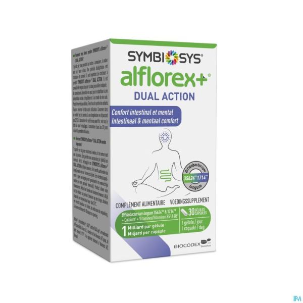 Alflorex+ Symbiosys Dual Action Caps 30