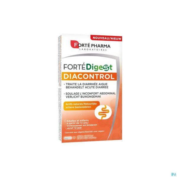 Fortedigest Diacontrol Caps 15