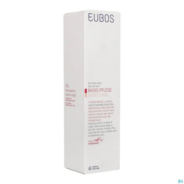 Eubos Savon Liquide Rose Parf 400ml