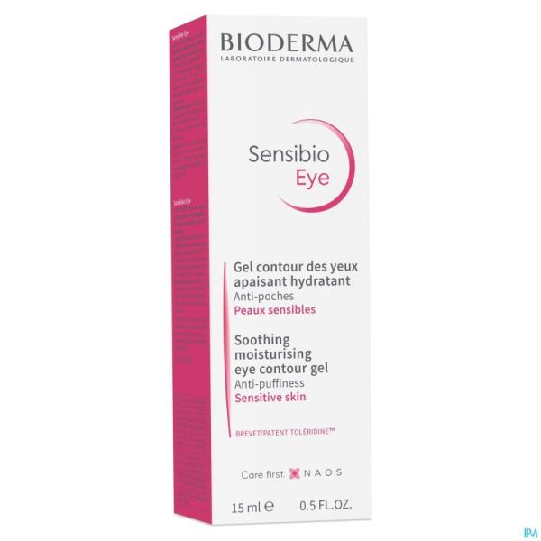 Bioderma Sensibio Gel Contour Yeux 15ml