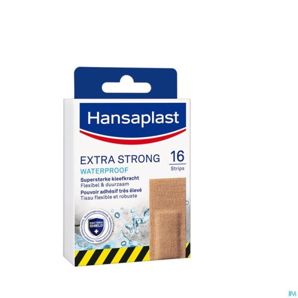 Hansaplast Extra Strong Waterproof Strips 16