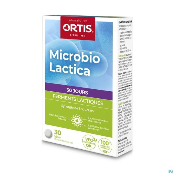 Ortis Microbio Lactica Comp 30
