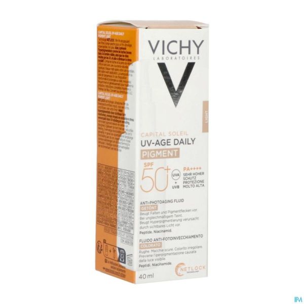 Vichy Cap Sol Uv-age Daily Tint.light Spf50+ 40ml