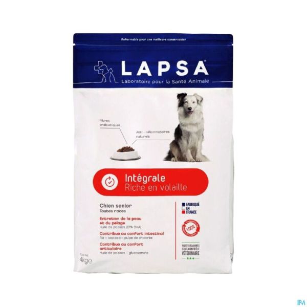 Lapsa Integrale Chien Senior 4kg