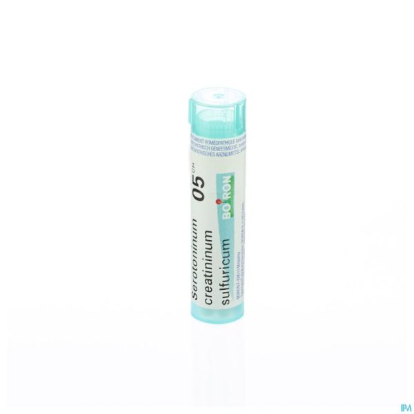 Serotoninum Creatininum Sulfur. 05ch Gr 4g Boiron